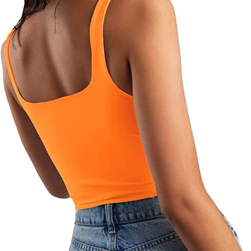 Orange Tank Top - Picture 2 of 3